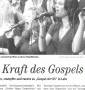 Die ganze Kraft des Gospels, Badische Zeitung, 4.10.05