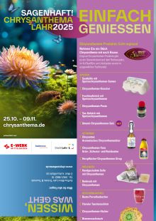 Flyer Chrysanthema Lahr, 20.7.2025