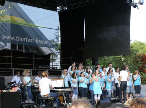 Chorfest Baden, Pforzheim, 6.7.13