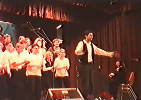 Erster Auftritt "Golden Harps", Lindenfeldhalle Dundenheim, 13.4.1997