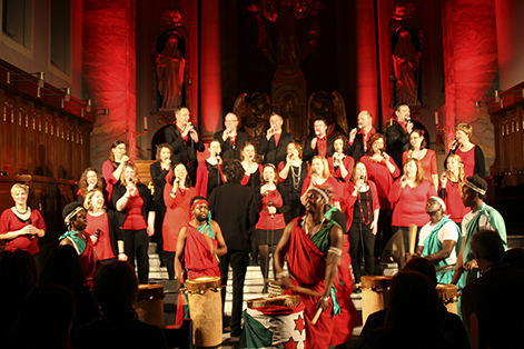 Benefizkonzert mit Trommel-Ensemble Akaranga aus Burundu, 8.3.15