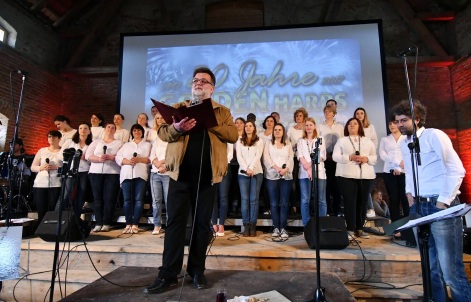 Festtgottesdienst "20 Jahre Golden Harps", Marienhof