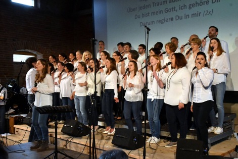 Festtgottesdienst "20 Jahre Golden Harps", Marienhof