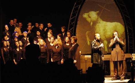 Osternacht Christuskirche Kehl, 10.04.2004