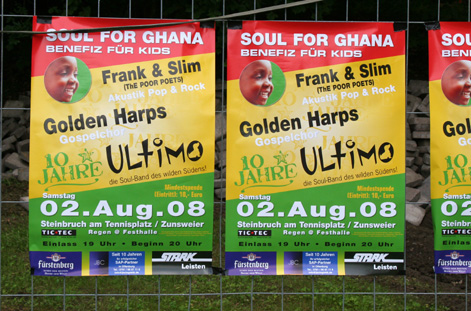 Konzert mit Ultimo "Soul for Ghana", 2.8.08