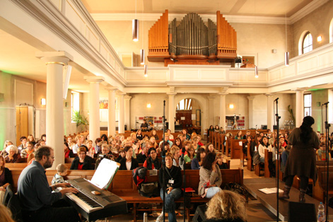 Gospelworkshop 2008 - Christuskirche Kehl, 11.10.08