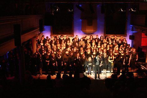 Gospelworkshop 2008 - Mass Choir, 11.10.08