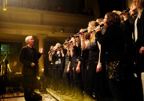 Osternacht, Christuskirche Kehl, 3.4.10, Golden Harps mit Martin Alfsen (Oslo)